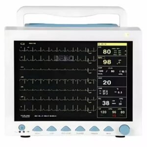 Contec CMS8000 Multipara Patient Monitor for Adult, Pediatric and Neonatal Patients | Monitor Parameters ECG, RESP, NIBP, SpO2, and dual-chan nel TEMP