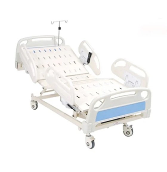 ICU Hospital Bed 5 Functions Electric ABS Panel and Railing